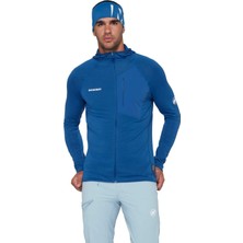 Mammut Aenergy Light ml Hooded Men Erkek Mavi Fleece