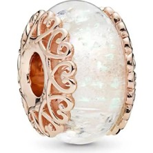 Lovecharm Yanardöner Murano Cam Charm S925