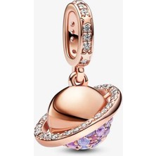 Lovecharm Gezegen Satürn Köpüklü Sallantılı Charm S925
