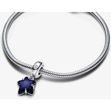 Lovecharm Galaksi Yıldız Murano Sallantılı Charm S925 Gümüş