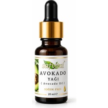 Safvital Avokado Yağı 20 ml Soğuk Pres Saç Cilt Vücut Bakımı ve Masaj Için Aromatik Bakım Yağı