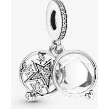 Lovecharm Büyütülmüş Yıldız Çift Sallantılı Charm