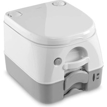 Dometic  Kamp & Karavan Için Dometic Portatif Tuvalet Beyaz / Gri 972 -9.8lt