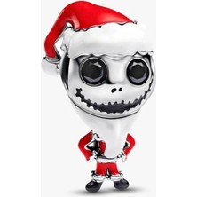 Lovecharm S925 Ayar Disney Noel Gecesi Kâbusu Jack Skellington Charm