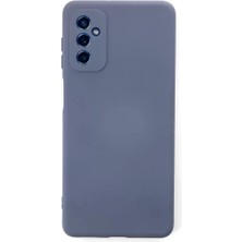 Derin Stok Galaxy M52 5g Kılıf Nano Içi Kadife Silikon - Gri