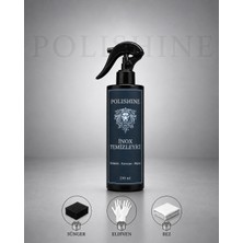 Polishine Inox Temizleyici Sprey 250 ml – Paslanmaz Çelik Parlatıcı – Leke ve Parmak Izine Son