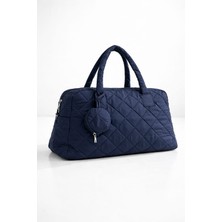 Elan Collection Kadın Çanta Kapiton Model Sportif Casual El Kol ve Omuz Çantası Lacivert