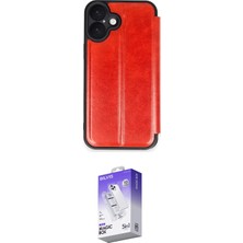 Teknoparkx Ieg™ Iphone 16 Kılıf Zirve Yansıma Serisi - Siyah Bilvis 5in1 3D Magic Cam Ekran Koruyucu Tkn