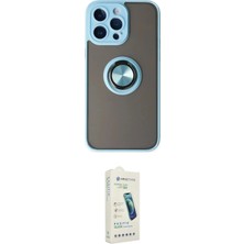 Teknoparkx Ieg™ Iphone 14 Pro Kılıf Yörünge Çizgi - Şeffaf Pasifik Cam Ekran Koruyucu Tknprk-Tkaks3