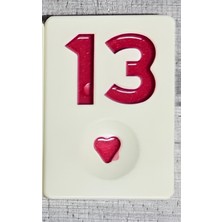 Eser Okey Taşı Kırmızı 13