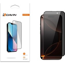 Apple iPhone 16 Pro Davin 5d Privacy Cam Ekran Koruyucu