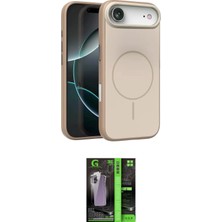 Teknoparkx Ieg™ Iphone 17 Air Kılıf Atlas Asil Prime - Siyah 360 Mat Full Body Arka Koruyucu Tknprk-Tkaks