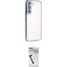 Teknoparkx Ieg™ Galaxy S22 Kılıf Vadi Minimal - Şeffaf Uv Polymer Nano Ekran Koruyucu Tknprk-Tkaks3