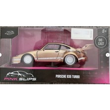Jada Pink Slips Porsche 935 Turbo Gold 1:32 Dikkat Uzunluk 15CM