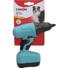 Camon Lateks Ses Çıkaran Dolgulu Matkap Köpek Oyuncağı 20 cm