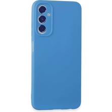 Elivora Newface Samsung Galaxy A05S Kılıf First Silikon - Mavi