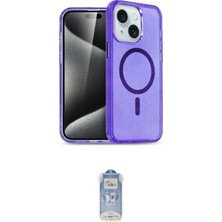 Teknoparkx Ieg™ Iphone 15 Plus Kılıf Eksen Doku Koleksiyonu - Siyah Joko Magic 5d Cam Tknprk-Tkaks3