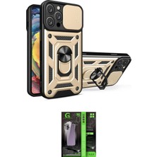Teknoparkx Ieg™ Iphone 16 Pro Kılıf Ahenk Klasik - Şeffaf 360 Full Body Arka Koruyucu Tknprk-Tkaks3