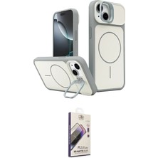 Teknoparkx Ieg™ Iphone 15 Kılıf Iz Modern Prime - Siyah Bilvis 3D Mat Cam Ekran Koruyucu Tknprk-Tkaks3