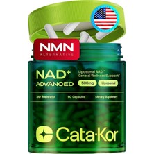 Cata-Kor (Özelsporcugıdaların'dan !!) Liposomal Nad+ With Resveratrol  60 Capsul. Nmn Alternative Third-Party Tested.abd Menşei !!