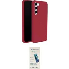 Teknoparkx Ieg™ Galaxy S24 Kılıf Kozmos Yansıma Özel Seri - Şeffaf Pasifik Cam Ekran Koruyucu Tknprk-Tk