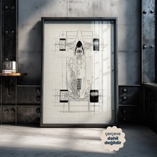 Persona Istanbul "mekanik Senfoni" - Teknik Eskiz Posteri (Çerçevesiz)