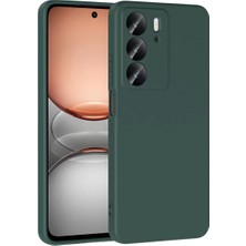 Elivora Newface Realme C75 4g First Silikon - Koyu Yeşil