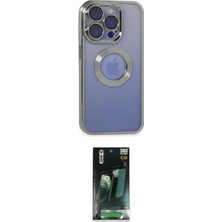 Teknoparkx Ieg™ Iphone 15 Pro Max Kılıf Pusula Form - Şeffaf 360 Full Body Arka Koruyucu Tknprk-Tkaks3