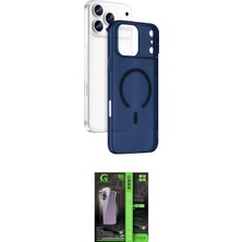 Teknoparkx Ieg™ Iphone 17 Pro Max Kılıf Ahenk Minimal Serisi - Şeffaf 360 Full Body Arka Koruyucu Tknprk