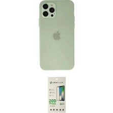 Teknoparkx Ieg™ Iphone 12 Pro Max Kılıf Atlas Minimal Prime - Siyah 20D Premium Cam Ekran Koruyucu Tknprk
