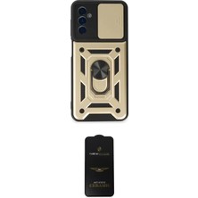 Teknoparkx Ieg™ Galaxy A14 4g Kılıf Ahenk Klasik - Siyah 6d Antistatik Mat Seramik Hayalet Nano Ekran Koru