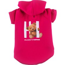 JesPawty Pembe Kapüşonlu Köpek Kıyafeti