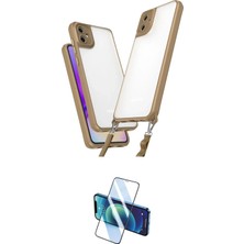 Teknoparkx Ieg™ Galaxy A06 Kılıf Ufuk Klasik - Siyah 3D Antistatik Cam Ekran Koruyucu Tknprk-Tkaks3