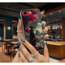 Powerfox Iphone 7-8-SE2020 Uyumlu Samurayın Kılıcı Baskı Desen Darbe Emici Telefon Kılıfı MK01A