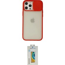 Teknoparkx Ieg™ Iphone 12 Pro Max Kılıf Vadi Çizgi - Siyah Polymer Nano Ekran Koruyucu Tknprk-Tkaks3