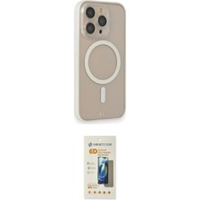 Teknoparkx Ieg™ Iphone 14 Pro Kılıf Siluet Işık Koleksiyonu - Siyah 6d Mat Seramik Hayalet Nano Ekran K
