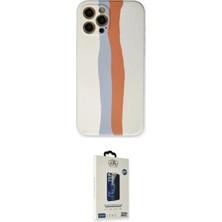 Teknoparkx Ieg™ Iphone 12 Pro Max Kılıf Yadigar Çizgi - Siyah Bilvis Hayalet Cam Ekran Koruyucu Tknprk-T