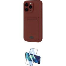 Teknoparkx Ieg™ Iphone 16 Pro Max Kılıf Vadi Çizgi Prime - Siyah 3D Antistatik Cam Ekran Koruyucu Tknprk