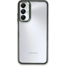 Elivora Newface Samsung Galaxy A05S Kılıf Power Silikon - Koyu Yeşil