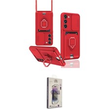 Teknoparkx Ieg™ Galaxy S24 Plus Kılıf Vadi Form Prime - Siyah Bilvis 3D Cam Ekran Koruyucu Tknprk-Tkaks3