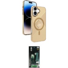 Teknoparkx Ieg™ Iphone 16 Kılıf Nova Modern Prime - Siyah 360 Mat Full Body Arka Koruyucu Tknprk-Tkaks3
