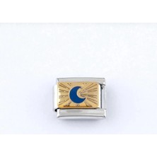 Lovecharm Ay Temalı Italyan Çelik Charm