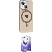 Teknoparkx Ieg™ Iphone 14 Kılıf Pusula Form Özel Seri - Siyah Bilvis 5in1 5d Magic Hayalet Cam Ekran Kor