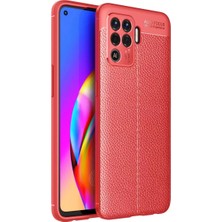 Derin Stok Reno 5 Lite Kılıf Auto Focus Kapak - Kırmızı