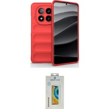 Teknoparkx Ieg™ Redmi Note 14 Pro 4g Kılıf Atlas Koleksiyonu - Şeffaf Polymer Nano Ekran Koruyucu Tknprk-
