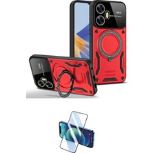 Teknoparkx Ieg™ C55 Kılıf Kıvılcım Modern Serisi - Siyah 3D Antistatik Seramik Nano Ekran Koruyucu Tknp