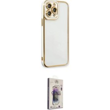 Teknoparkx Ieg™ Iphone 13 Pro Max Kılıf Çekirdek Klasik Serisi - Siyah Bilvis 3D Cam Ekran Koruyucu Tknp