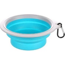 Elivora Katlanabilir Plastik Köpek Mama Kabı 680 ml