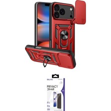Teknoparkx Ieg™ Iphone 17 Pro Max Kılıf Ahenk Klasik - Siyah Bilvis 3x Ar Hayalet Cam Ekran Koruyucu Tknp