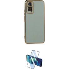 Teknoparkx Ieg™ Redmi Note 11 Pro Kılıf Yankı Serisi - Siyah 3D Antistatik Cam Ekran Koruyucu Tknprk-Tkak